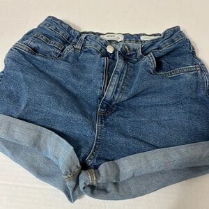 Cotton On  High Rise stretch jean shorts, size 8